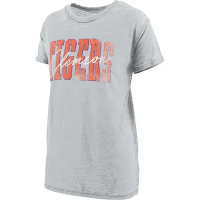 Clemson | Pressbox Everest Vintage Bf Tee Alumni Hall