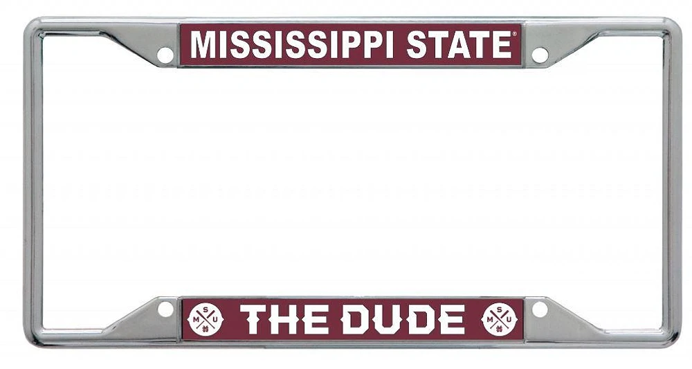 Mississippi State The Dude License Frame