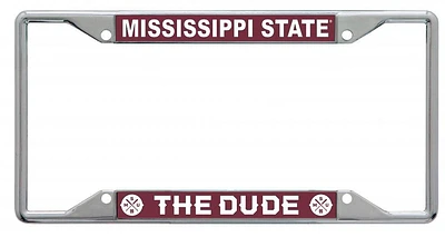 Mississippi State The Dude License Frame
