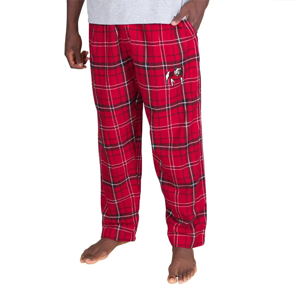 Dawgs | Georgia College Concepts Men's Ultimate Flannel Pants Alumni Hall