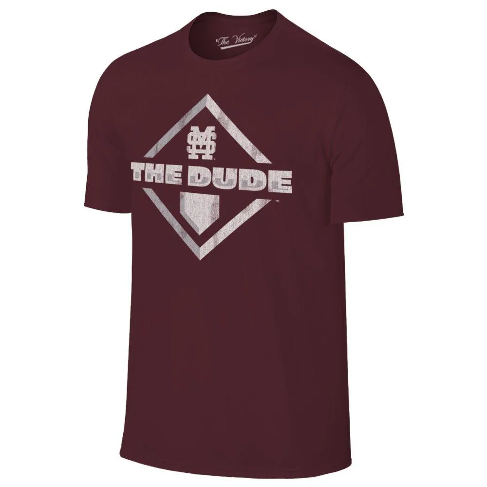 Bulldogs | Mississippi State Men's The Dude Baseball Diamond Tee Alumni Hall