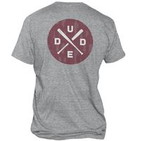 Bulldogs | Mississippi State Retro Brand Men's The Dude Cross Bats Streaky Tee Alumni Hall