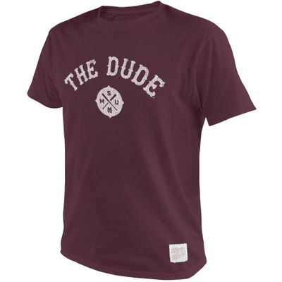 Bulldogs | Mississippi State Retro Brand Men's The Dude Arch Vintage Tee Alumni Hall