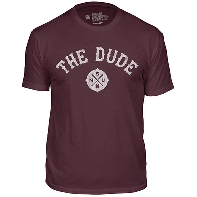 Mississippi State Retro Brand Men's The Dude Arch Vintage Tee