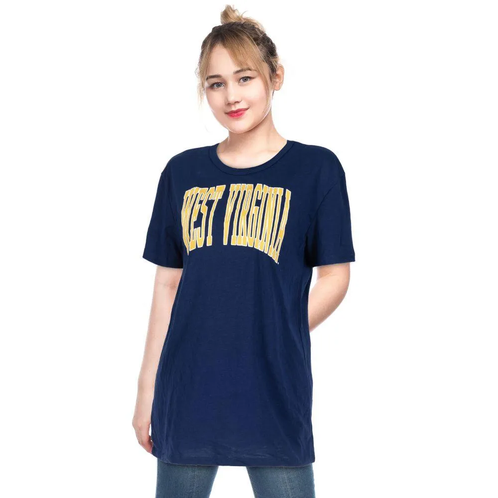 Wvu | West Virginia Zoozatz Women's Oversized Tee Alumni Hall