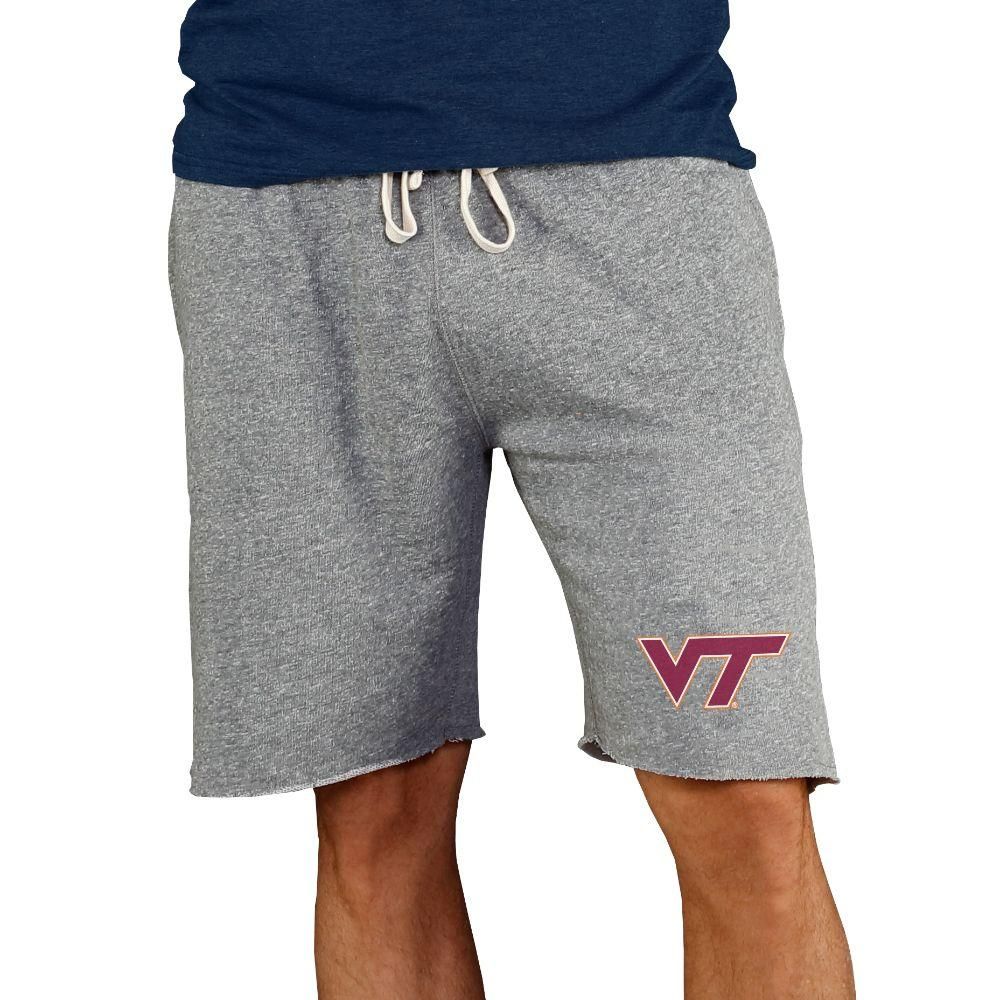 Men's Concepts Sport Gray Virginia Tech Hokies Mainstream Terry Pants