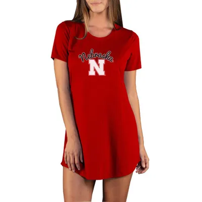 Huskers | Nebraska College Concepts Women's Marathon Nightshirt Alumni Hall