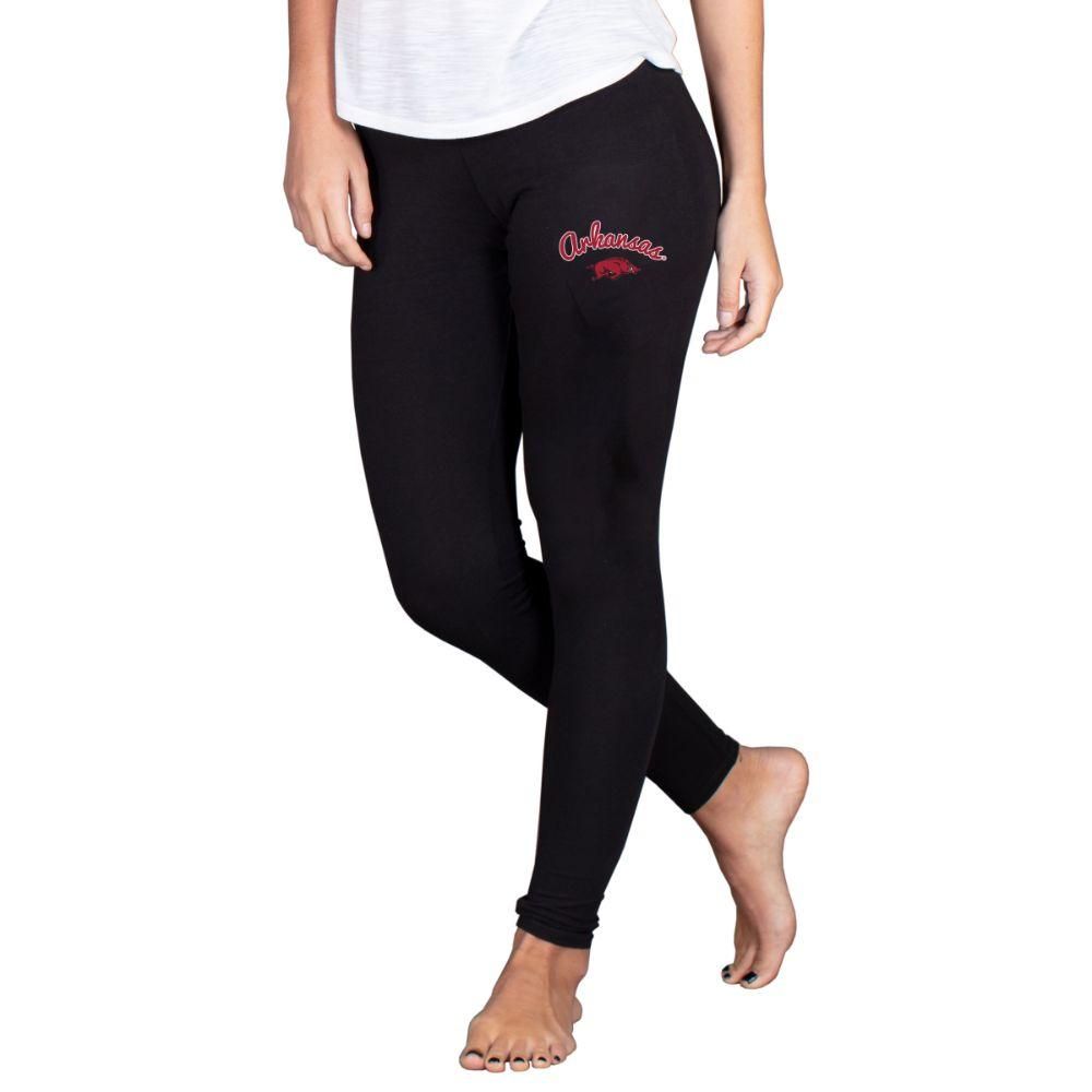 Razorbacks | Arkansas College Concepts Women's Fraction Leggings Alumni Hall