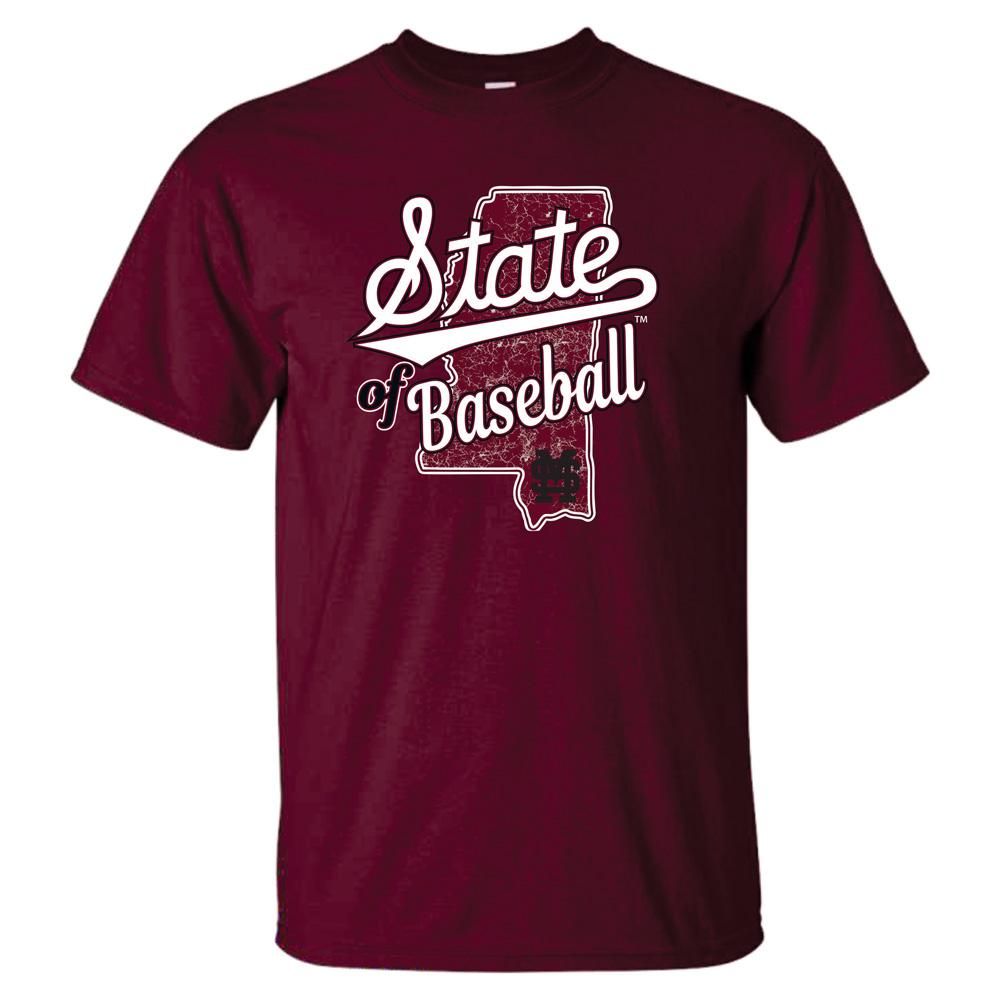 Bulldogs | Mississippi State Of Baseball Short Sleeve Tee Alumni Hall