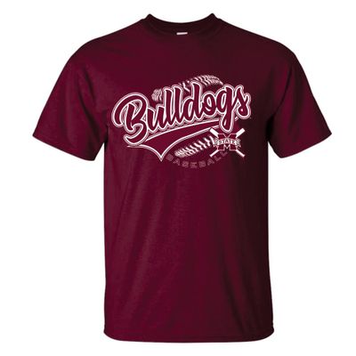 Bulldogs | Mississippi State Baseball Laces Short Sleeve Tee Alumni Hall