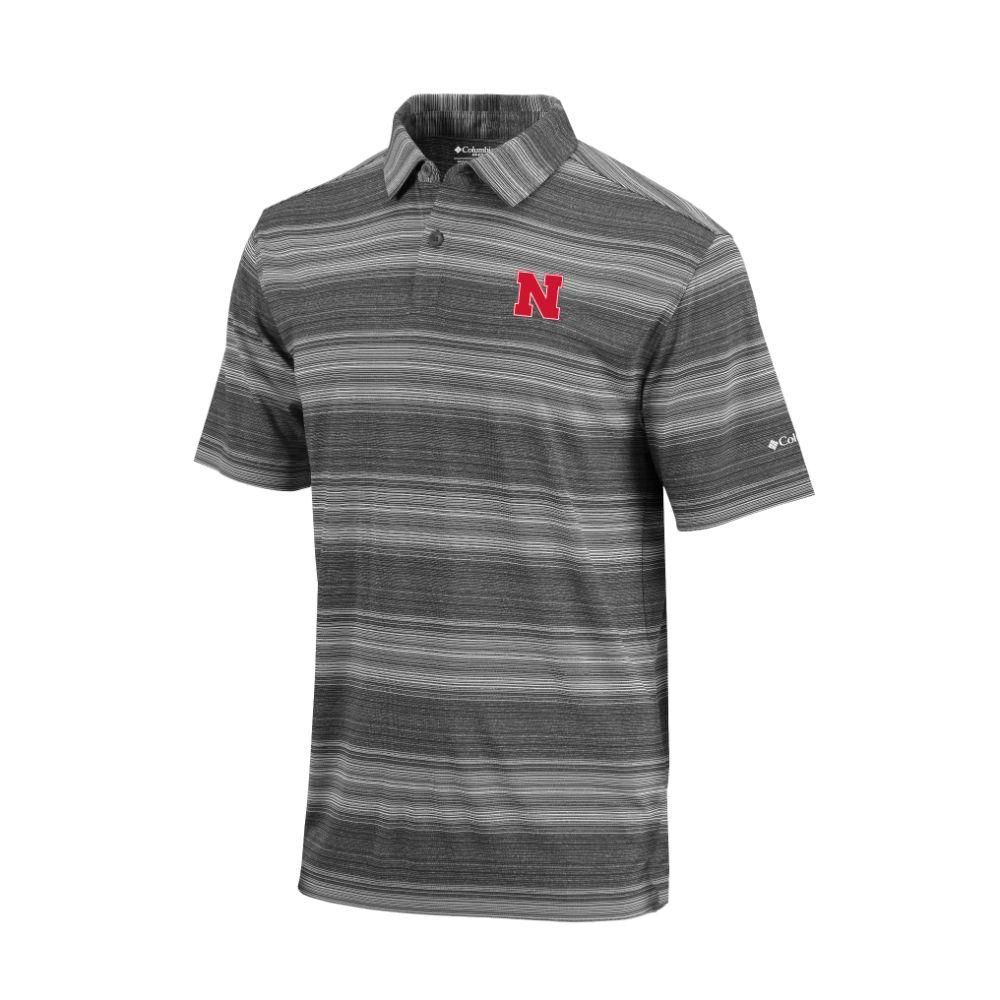 Men's New York Yankees Columbia Gray Omni-Wick Polo