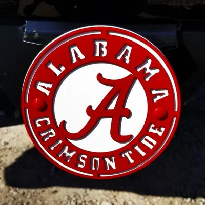  Bama | Alabama Circle Opening Hitch Cover | Alumni Hall