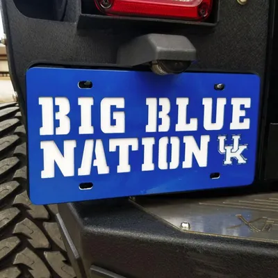  Cats | Kentucky Big Blue Nation License Plate | Alumni Hall