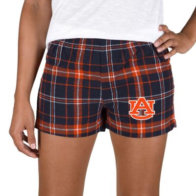 Aub | Auburn College Concepts Women's Ultimate Flannel Shorts Alumni Hall