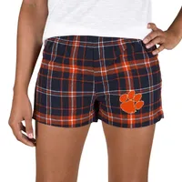 Clemson | College Concepts Women's Ultimate Flannel Shorts Alumni Hall