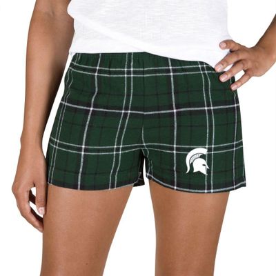 Spartans | Michigan State College Concepts Women's Ultimate Flannel Shorts Alumni Hall