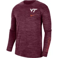 Hokies | Virginia Tech Nike Men's Dri- Fit Velocity Gfx Tee Alumni Hall