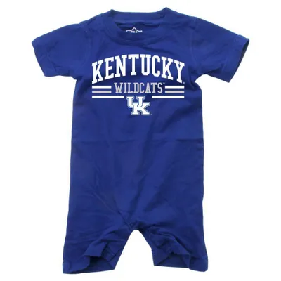 Cats | Kentucky Infant Arch With Stripes Short Romper Alumni Hall