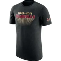 Fsu | Florida State Nike Men's Collegiate Outline Tri- Blend Tee Alumni Hall