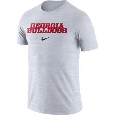 Dawgs | Georgia Nike Men's Dri- Fit Velocity Gfx Tee Alumni Hall