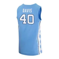 Unc | Jordan Brand Replica Hubert Davis Basketball Jersey Alumni Hall