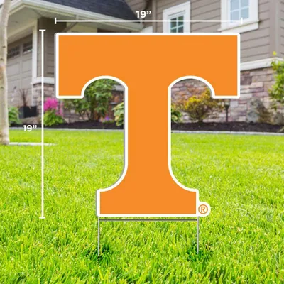  Vols | Tennessee Power T Logo Lawn Sign | Alumni Hall