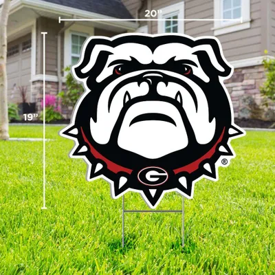  Dawgs | Georgia Bulldog Logo Lawn Sign | Alumni Hall