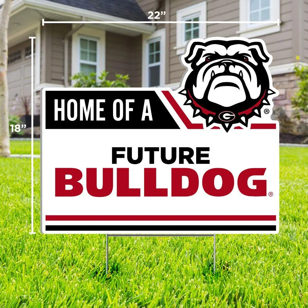  Dawgs | Georgia Future Bulldog Lawn Sign | Alumni Hall