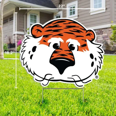  Aub | Auburn Aubie Logo Lawn Sign | Alumni Hall