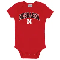 Huskers | Nebraska Champion Infant Short Sleeve Bodysuit Alumni Hall