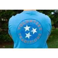 Ah | Volunteer Traditions Washed Tri- Star Pocket Tee Alumni Hall