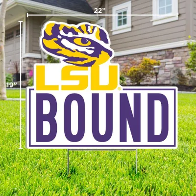  Lsu | Lsu Bound Lawn Sign | Alumni Hall