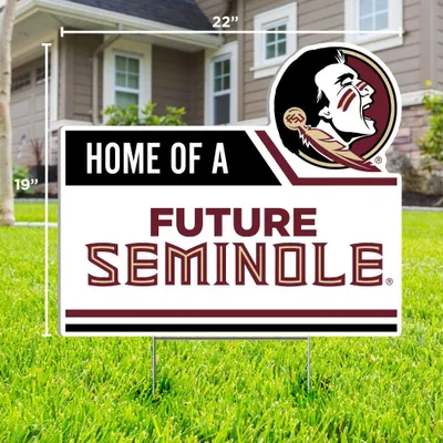 Florida State Future Seminole Lawn Sign