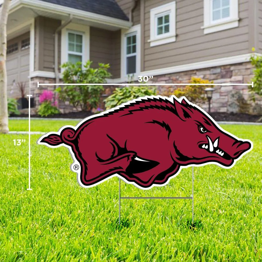  Razorbacks | Arkansas Logo Lawn Sign | Alumni Hall