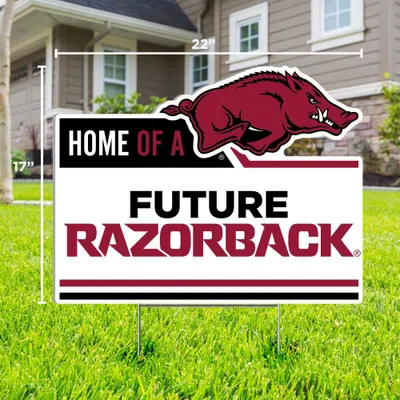  Razorbacks | Arkansas Future Razorback Lawn Sign | Alumni Hall