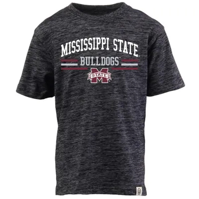 Bulldogs | Mississippi State Wes And Willy Youth Cloudy Yarn Arch With Stripes Tee Alumni Hall