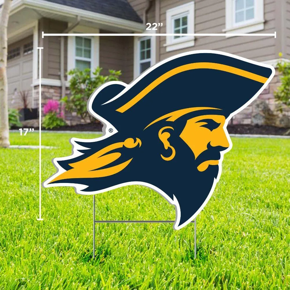 ETSU Buccaneer Logo Lawn Sign