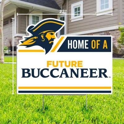  Bucs | Etsu Future Buccaneer Lawn Sign | Alumni Hall