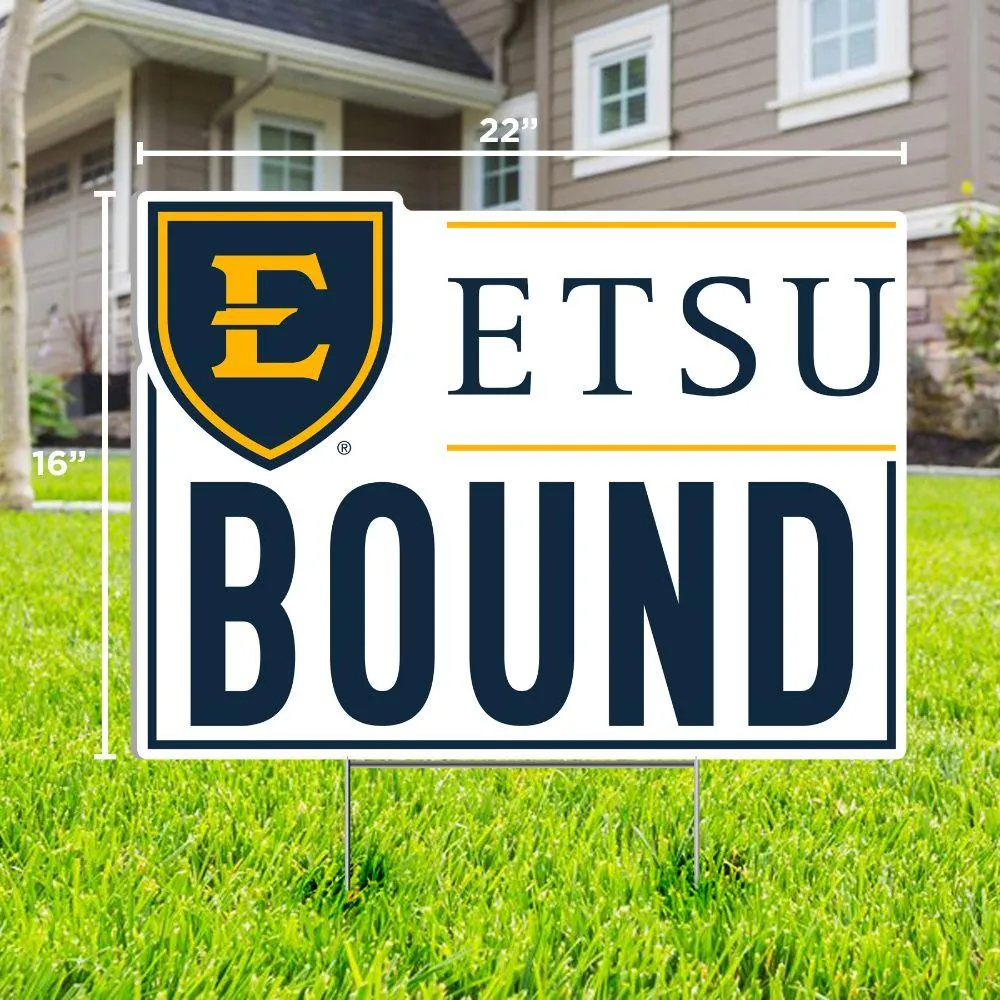  Etsu | Etsu Bound Lawn Sign | Alumni Hall