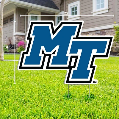 MTSU Lawn Sign