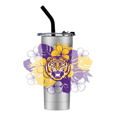  Lsu | Lsu Floral Straw Tumbler | Alumni Hall