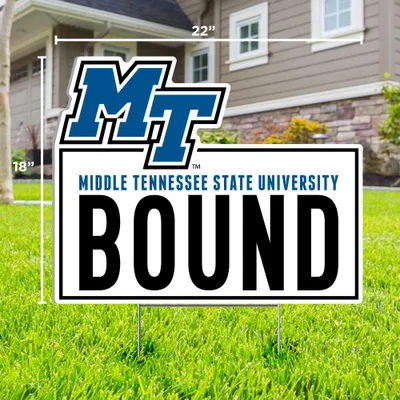  Mtsu | Mtsu Bound Lawn Sign | Alumni Hall