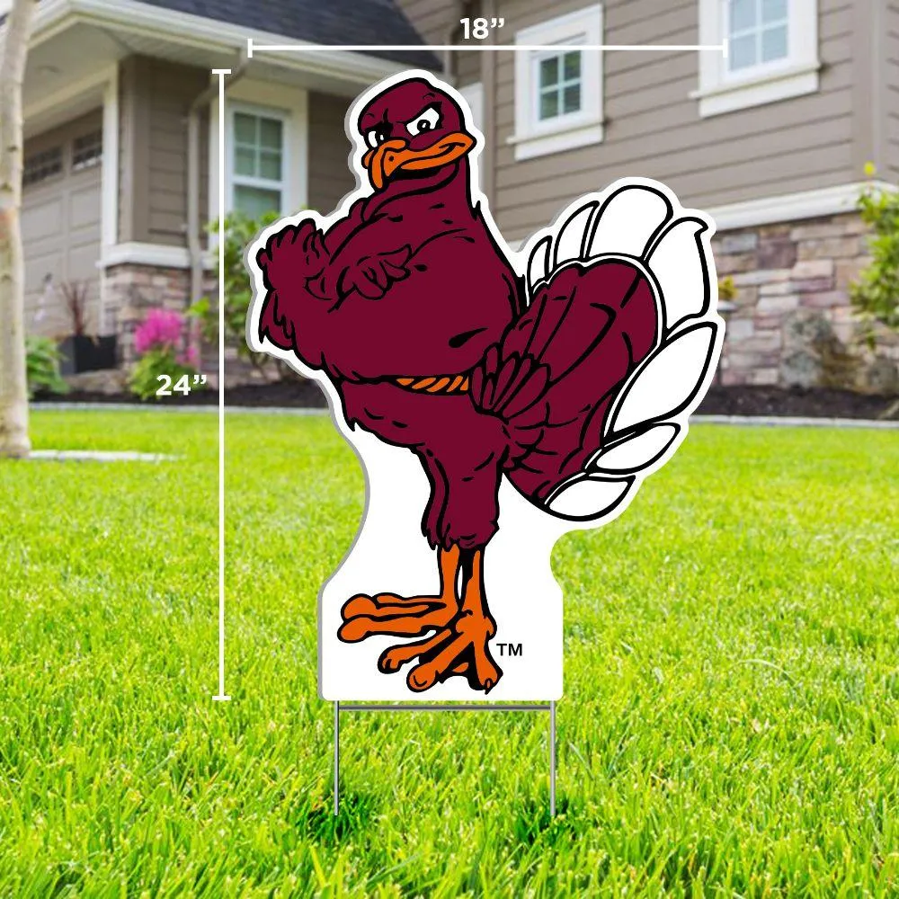  Hokies | Virginia Tech Hokie Logo Lawn Sign | Alumni Hall