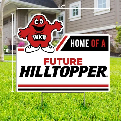  Wku | Western Kentucky Future Hilltopper Lawn Sign | Alumni Hall
