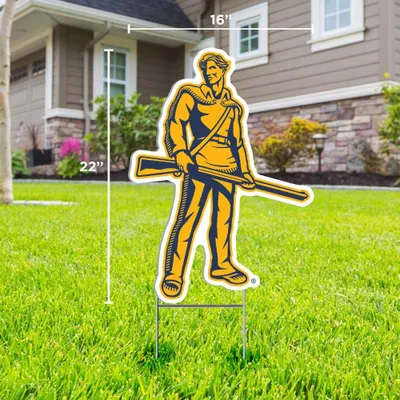  Wvu | West Virginia Mountaineer Logo Lawn Sign | Alumni Hall