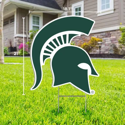  Spartans | Michigan State Lawn Sign | Alumni Hall