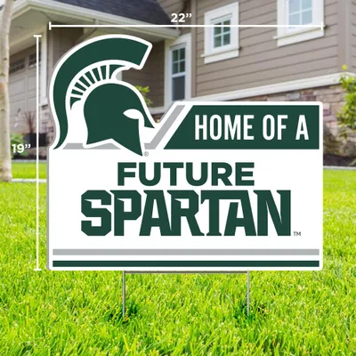 Michigan State Future Spartan Lawn Sign