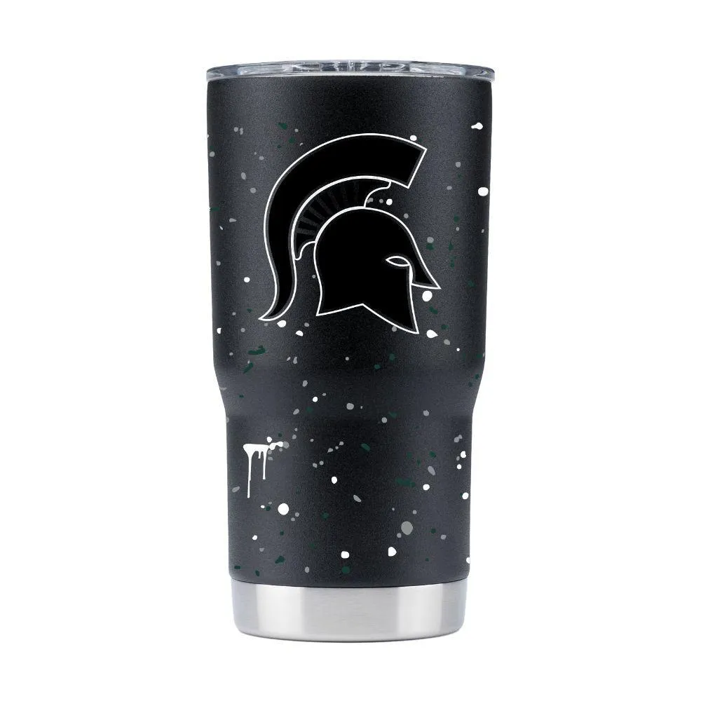 Alumni Hall Spartans, Michigan State 18 Oz Tumbler Gift Set, Alumni Hall