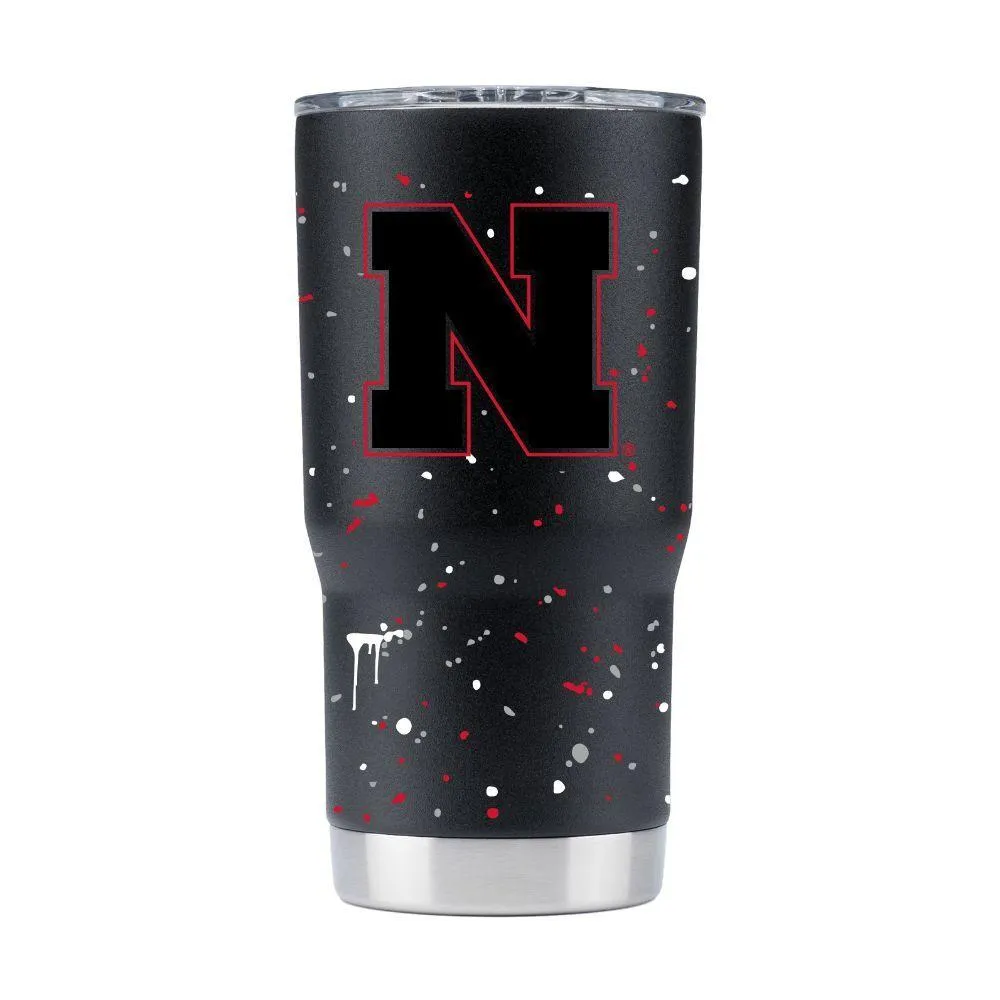  Huskers | Nebraska 20oz Paint Splatter Tumbler | Alumni Hall