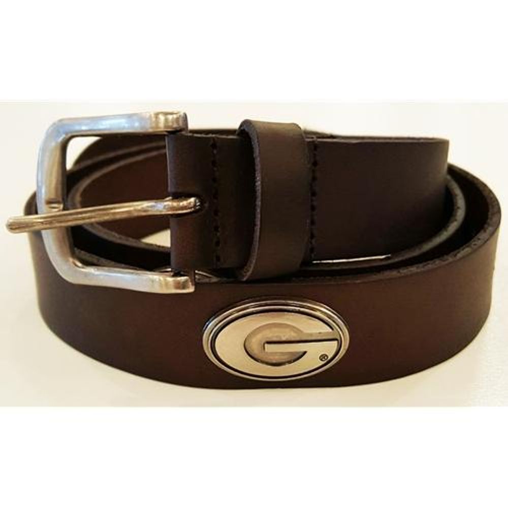 Georgia Power G Logo Concho Belt (Brown)